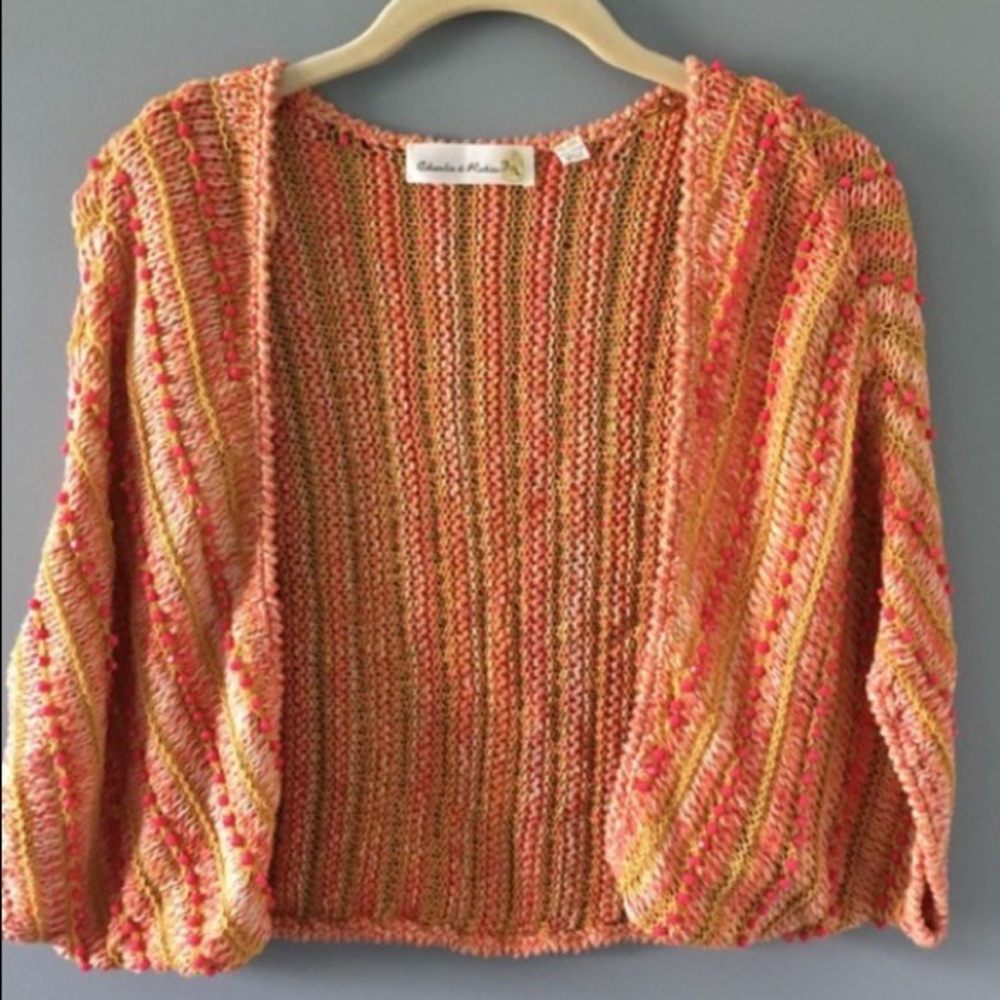 Anthropologie Charlie & Robin Cropped Top